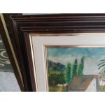 Масло на платно Испания,двойна рамка - 3654 - КА42